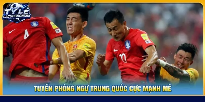 Tuyến phòng ngự Trung Quốc cực mạnh mẽ
