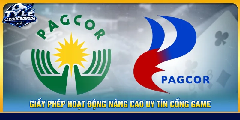 Chứng nhận hoạt động từ cơ quan quốc tế đáng tin cậy