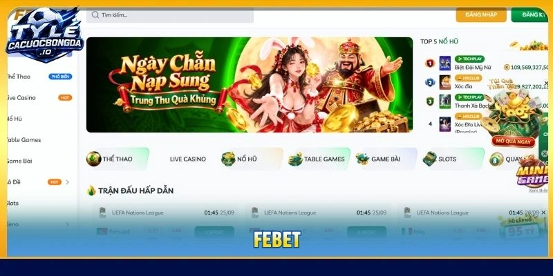 FEBET – Khám Phá Hệ Sinh Thái Cá Cược Đa Dạng Nổi Bật