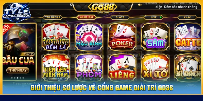 GO88 là sân chơi sở hữu lượng người tham gia cực khủng