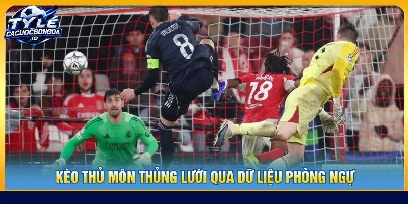 Kèo thủ môn thủng lưới qua dữ liệu phòng ngự