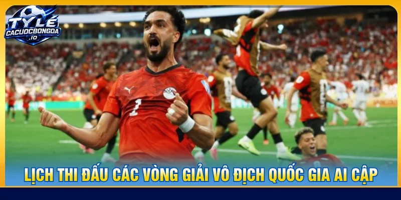 Lịch thi đấu mới nhất về giải vô địch quốc gia Ai Cập