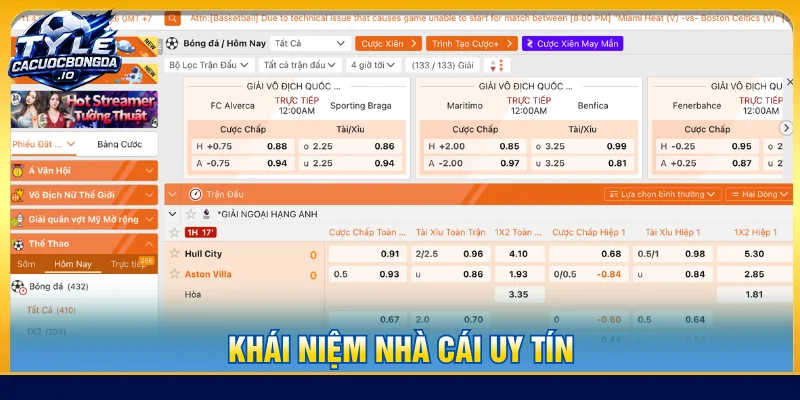 Nhà cái uy tín là chất lượng về hình thức và nạp rút