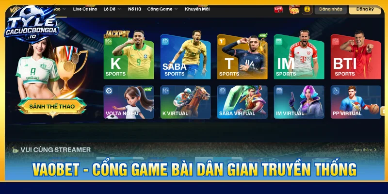 Nhà cái uy tín VAOBET được xem là cổng game bài đẳng cấp
