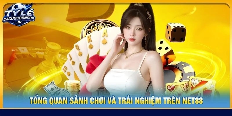 Tổng quan sảnh chơi và trải nghiệm trên NET88