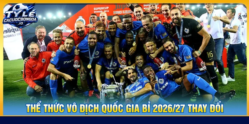 Trong năm mới giải vô địch quốc gia Bỉ thay đổi như thế nào