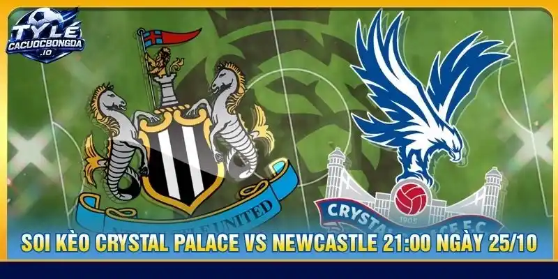 Soi Kèo Crystal Palace Vs Newcastle 21:00 Ngày 25/10 - EPL